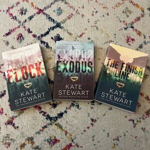 The Ravenhood Series by Kate Stewart Trilogy Set